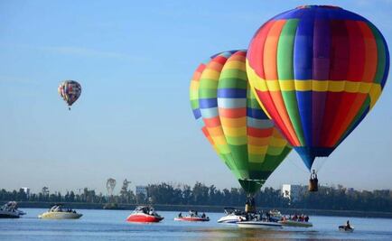 Cielo de León, Guanajuato, se plaga de color con el festival Internacional del Globo