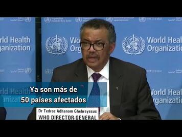 OMS eleva amenaza internacional del coronavirus a "muy elevada"