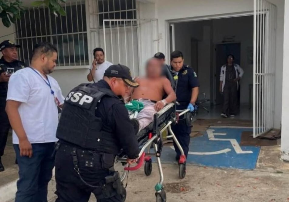 Ataque de un enjambre de abejas en el municipio de Peto, Yucatán con saldo de 4 personas lesionadas. Foto Especial