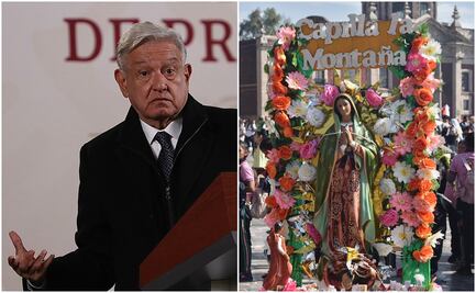 AMLO: Virgen de Guadalupe es el símbolo que más une a México, y después Benito Juárez