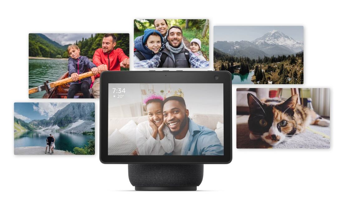 El dispositivo se puede utilizar a través de comandos de voz de Amazon Alexa