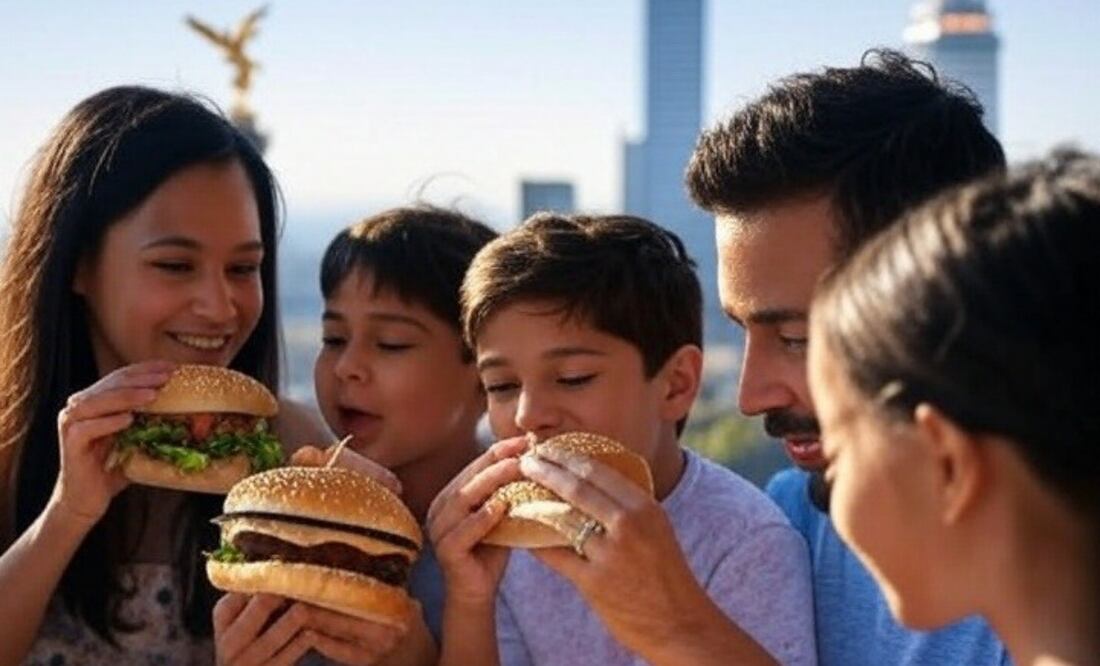 Descubre los mejores lugares para celebrar el Día de la Hamburguesa. Foto: Grok / IA