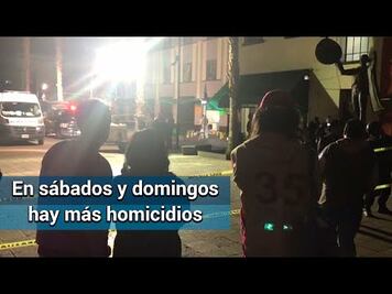 En CDMX, 20% de los asesinados son exconvictos