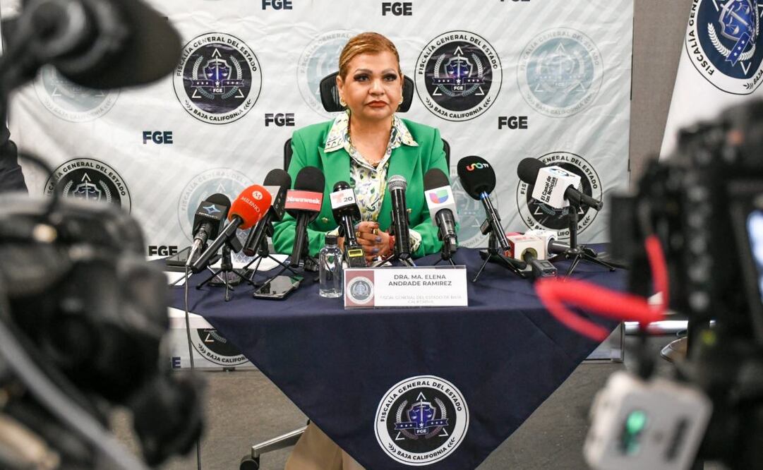 María Elena Andrade, fiscal de Baja California / Foto: Fiscalía General del Estado de Baja California