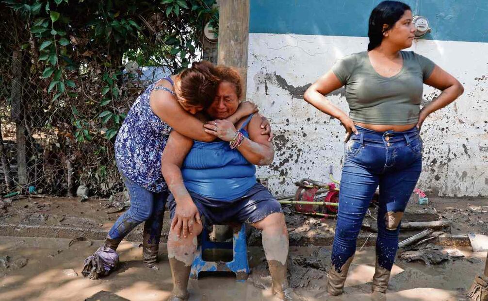 Virginia Céspedes dijo que su hija Yaira le mandó el jueves pasado un mensaje por WhatsApp cuando caía la lluvia, pero después no volvió a saber más de ella. Foto: Diego Simón Sánchez / EL UNIVERSAL