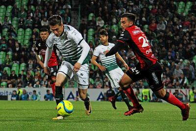 Santos y Tijuana aburren en empate a cero