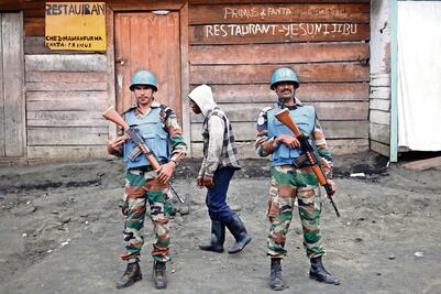 "No hay que esperar que las fuerzas de paz de la ONU pongan fin a las guerras", dice su jefe
