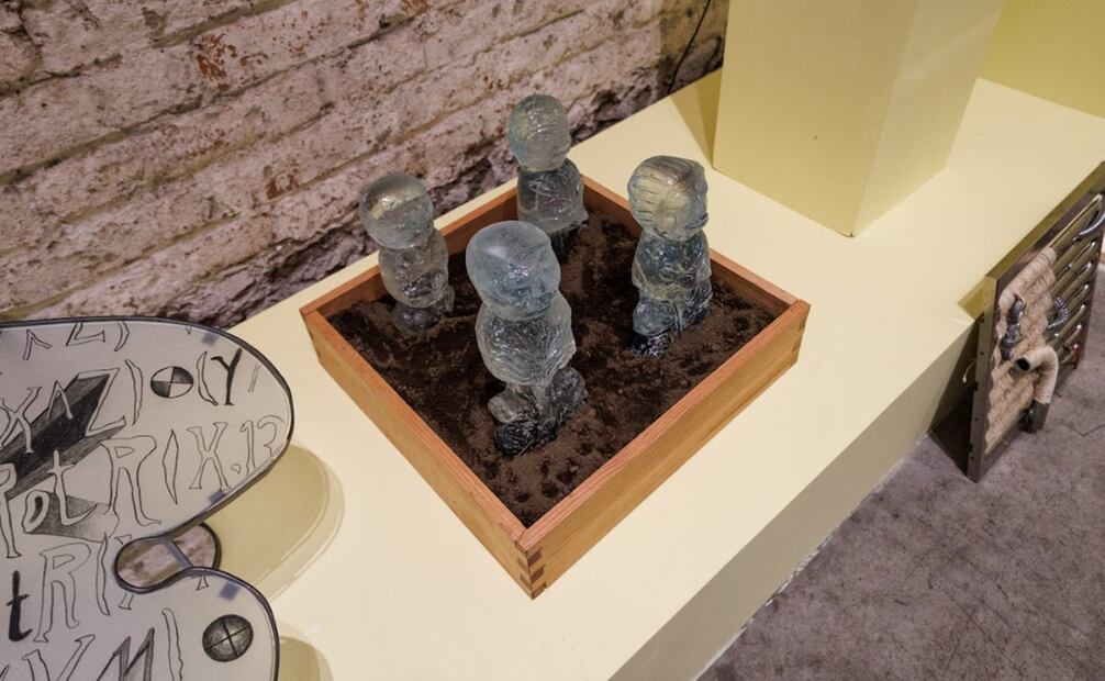 Obra del artista Benjamín Stephenson. Foto: Yaretzy M. Osnaya/EL UNIVERSAL.