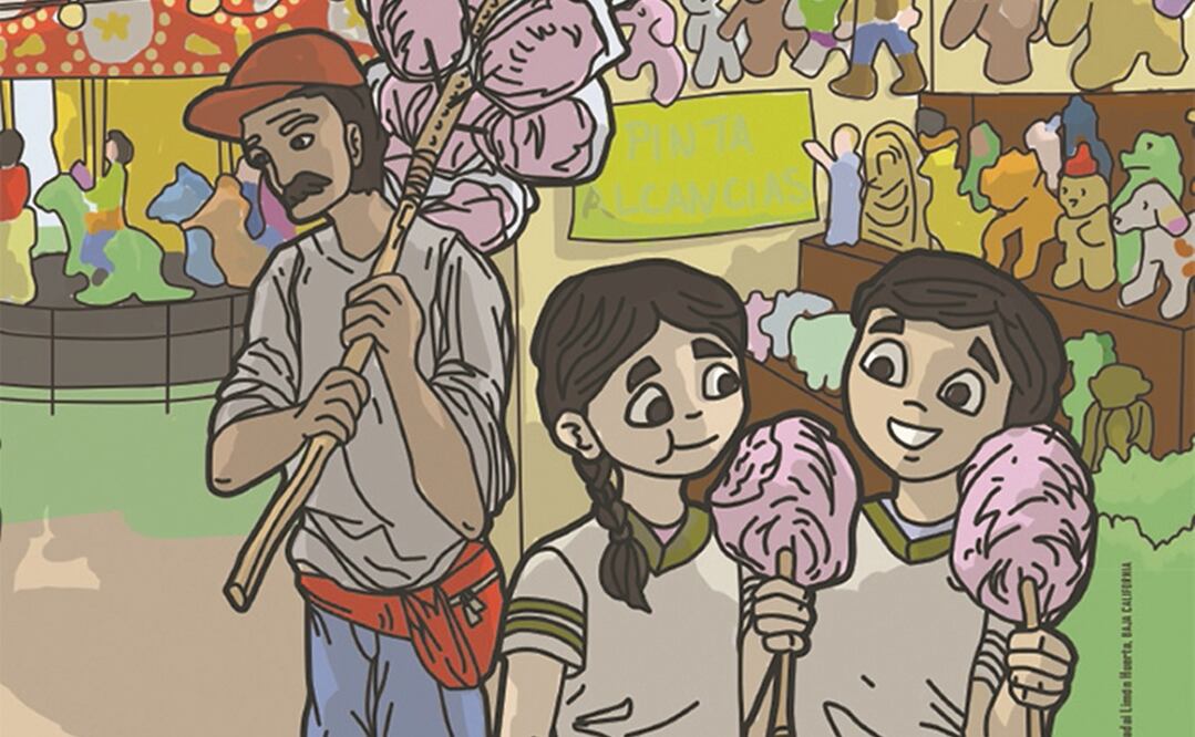 Ilustración de Sarid Amisadai Limón Huerta, de Tijuana, Baja California. IMAGENES TOMADAS DE LOS LIBROS DE LENGUA MATERNA. ESPAÑOL, 3o y 4o.