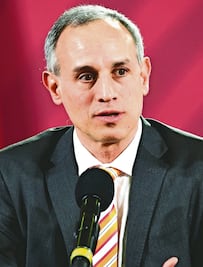 ¿López-Gatell, rival de García Harfuch?