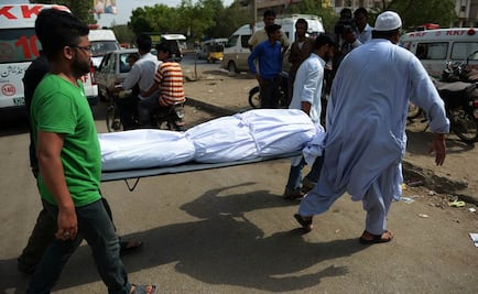 Muertos por ola de calor en Pakistán se acercan a los 700