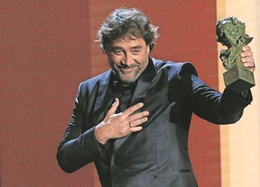Javier Bardem triunfa como “El gran patrón” del Goya