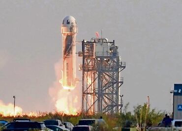 Blue Origin: Viajan al espacio la primera egipcia y el primer portugués