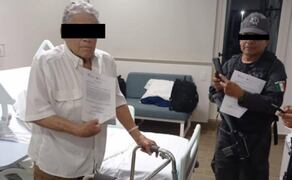 Detienen al fundador de la autodefensa Columna Pedro J. Méndez en Nuevo León; es la segunda captura en su contra.
Foto: Especial.