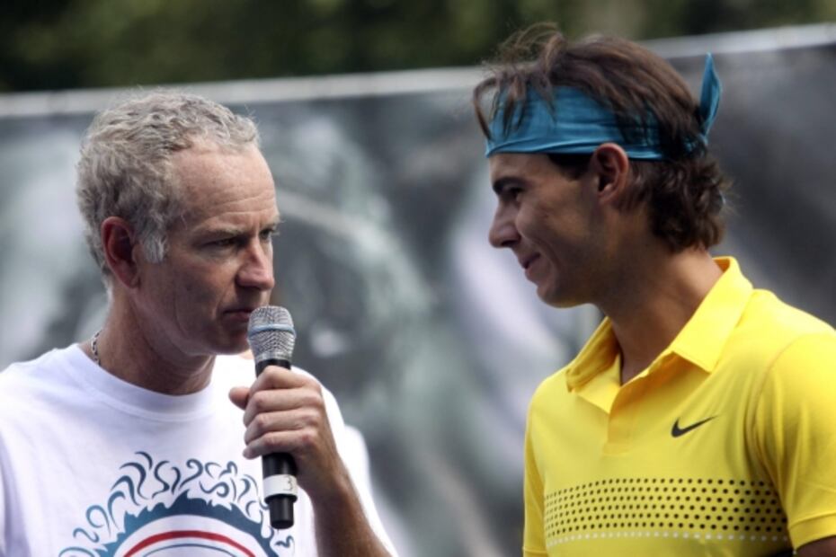McEnroe dice que iría a la guerra con Nadal y éste responde