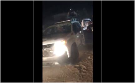 Video: Pobladores corren a miembros de la Guardia Nacional