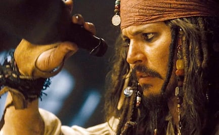¿Por qué decían que Johnny Depp filmaba borracho "Piratas del Caribe"?