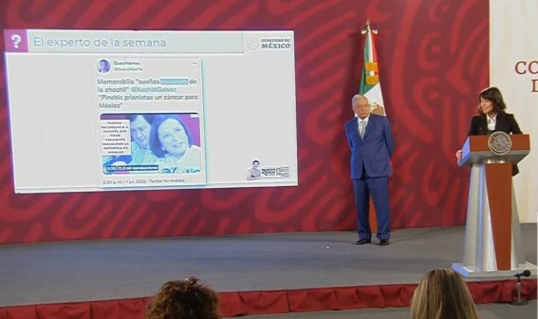 García Vilchis exhibe en nueva sección a Xóchitl Gálvez; senadora responde