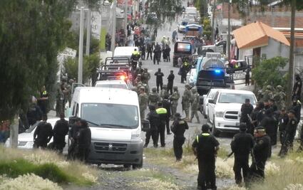 Enfrentamiento deja un muerto y 8 detenidos en Edomex