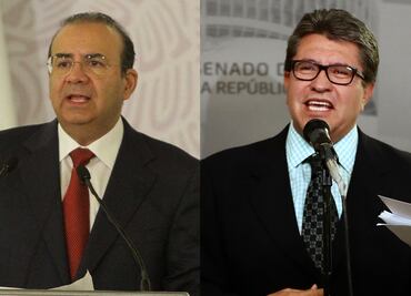 Monreal y Navarrete se reúnen antes de glosa en el Senado