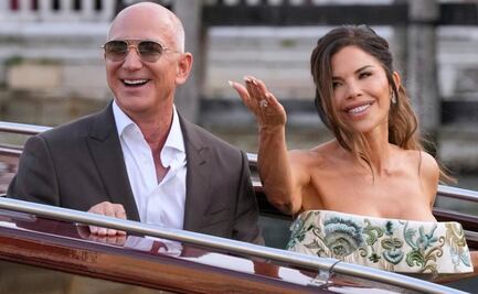 Lauren Sánchez luce vestido de novia con corte sirena en su boda con Jeff Bezos