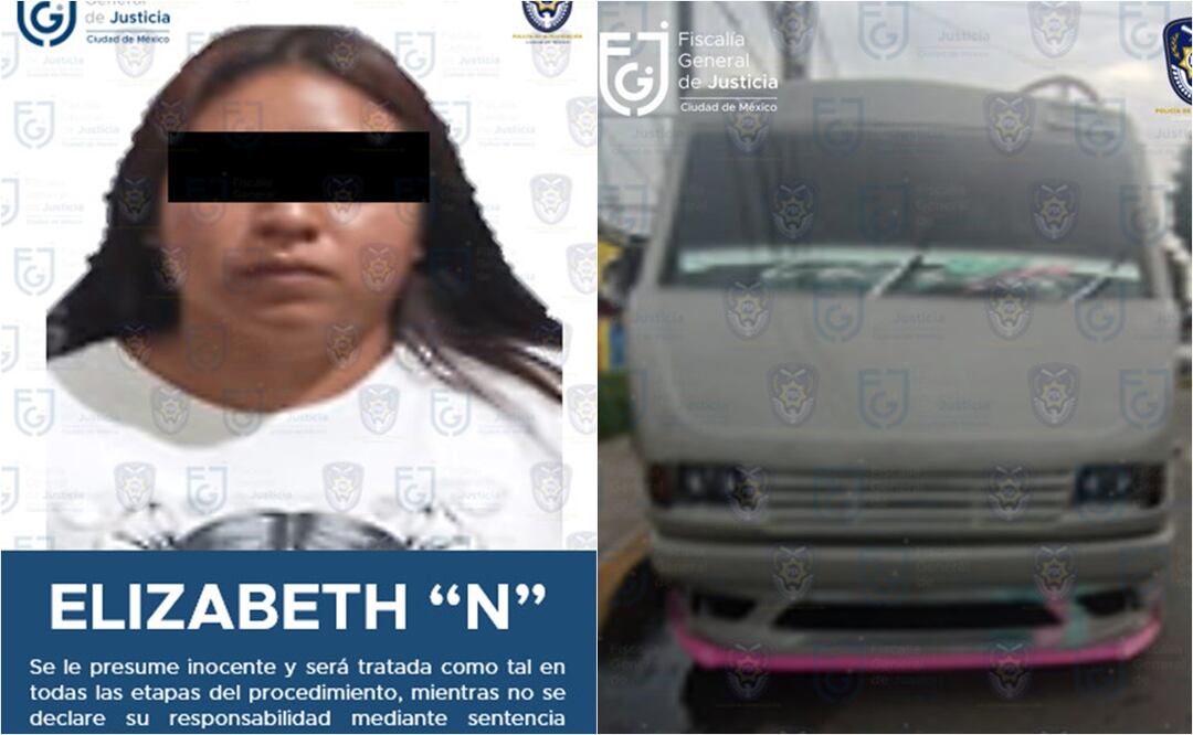 Detienen a una mujer en flagrancia, extorsionaba a transportistas de Tláhuac. Foto: Especial