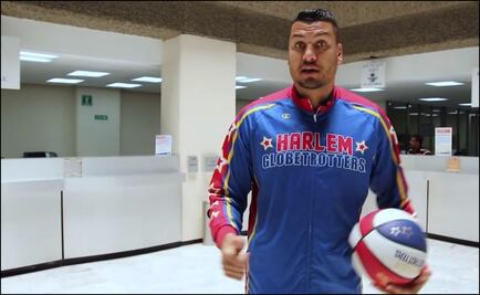 El latino que trota el mundo con los Harlem Globetrotters