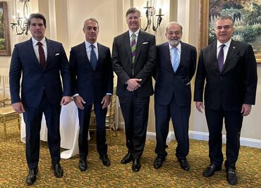 Eduardo Verastegui presume asistencia al Capitolio; se reúne con Carlos Slim y Christopher Landau