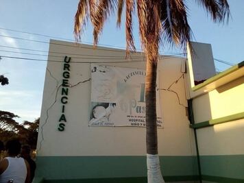 Saldo del sismo: dos lesionados y 50 casas con daños en Oaxaca