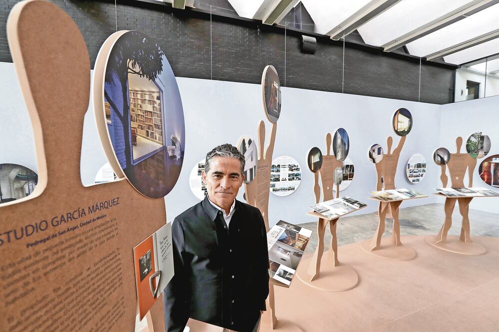 La exposición de Leal muestra su trabajo como arquitecto y urbanista. (LUIS CORTÉS. EL UNIVERSAL)