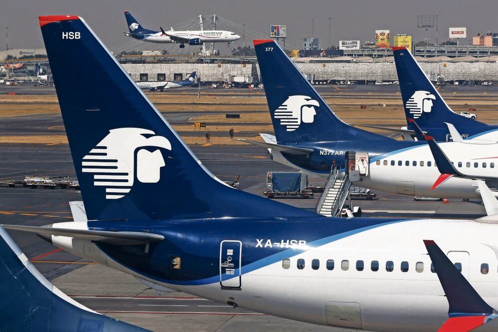 Desde enero, el Departamento de Transporte de EU había informado que no aprobaría la continuidad de la alianza de Aeroméxico y Delta. Archivo El Universal