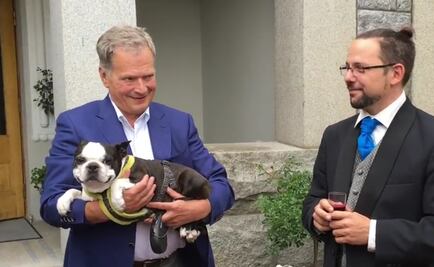 Lennu, mascota del presidente de Finlandia se vuelve "meme"