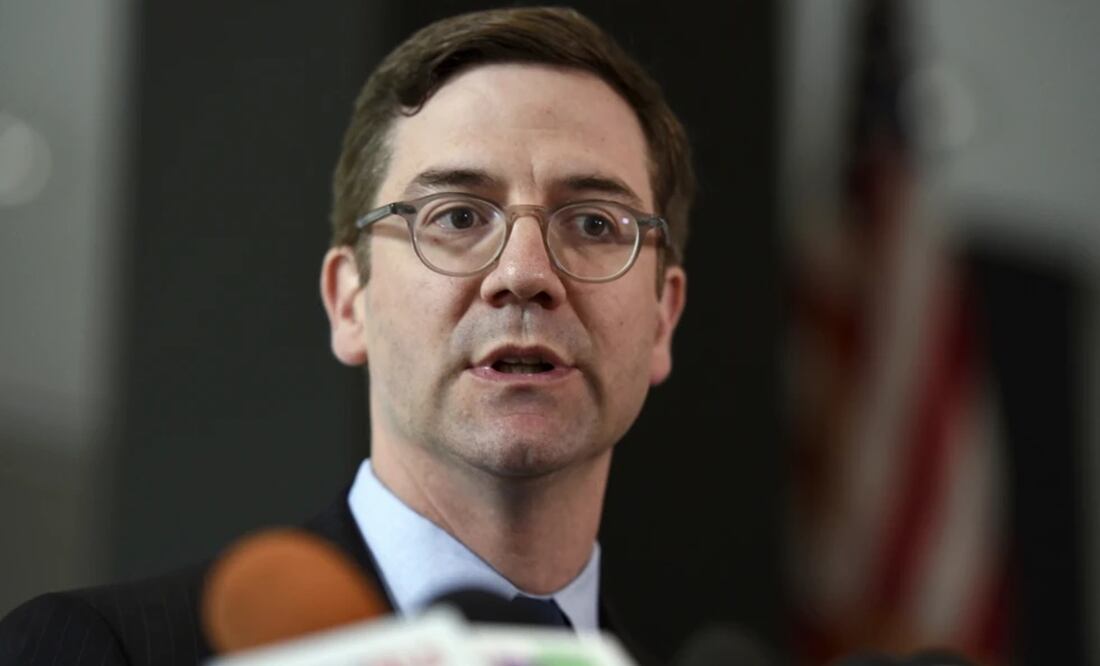 El abogado del municipio de Chicago, Ed Siskel, habla en conferencia de prensa en Chicago, 7 de agosto de 2017. Foto: AP
