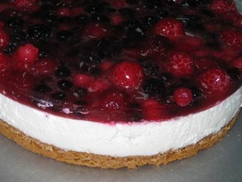 Receta de cheesecake ligero
