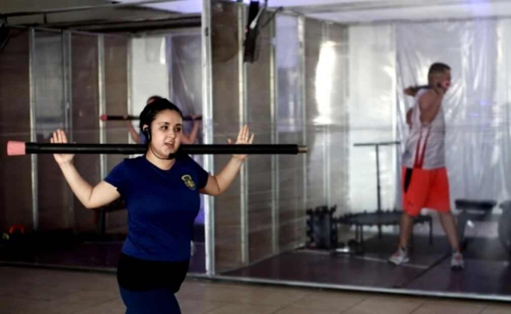 Lucha libre, la Santa Muerte y Covid fitness, entre las mejores fotos de la semana