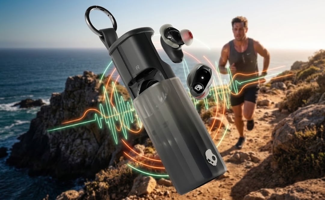 Los Skullcandy Method 360 ANC son una alternativa interesante si buscas unos audífonos inalámbricos con características que normalmente se encuentran en modelos de categorías superiores. Foto: IA