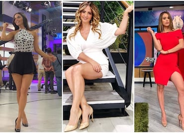 Conductoras de "Hoy" cautivan con sus curvas y piernas