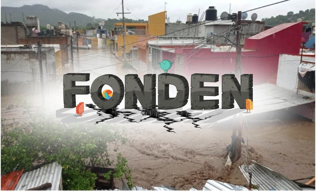 Poza Rica: ¿qué es el Fonden? Usuarios piden su reactivación tras desbordamiento del Río Cazones. Foto: Números de Erario / Cuertoscuro.com