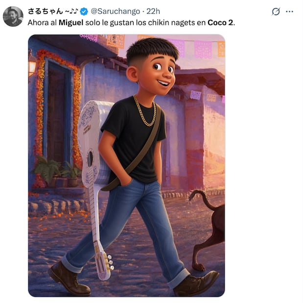 Nuevo look de Miguel en Coco 2 desata memes y criticas. Foto: Captura de pantalla
