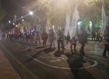 Llega a inmediaciones de la Basílica peregrinación desde Toluca