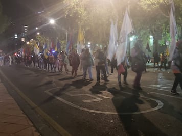 Llega a inmediaciones de la Basílica peregrinación desde Toluca
