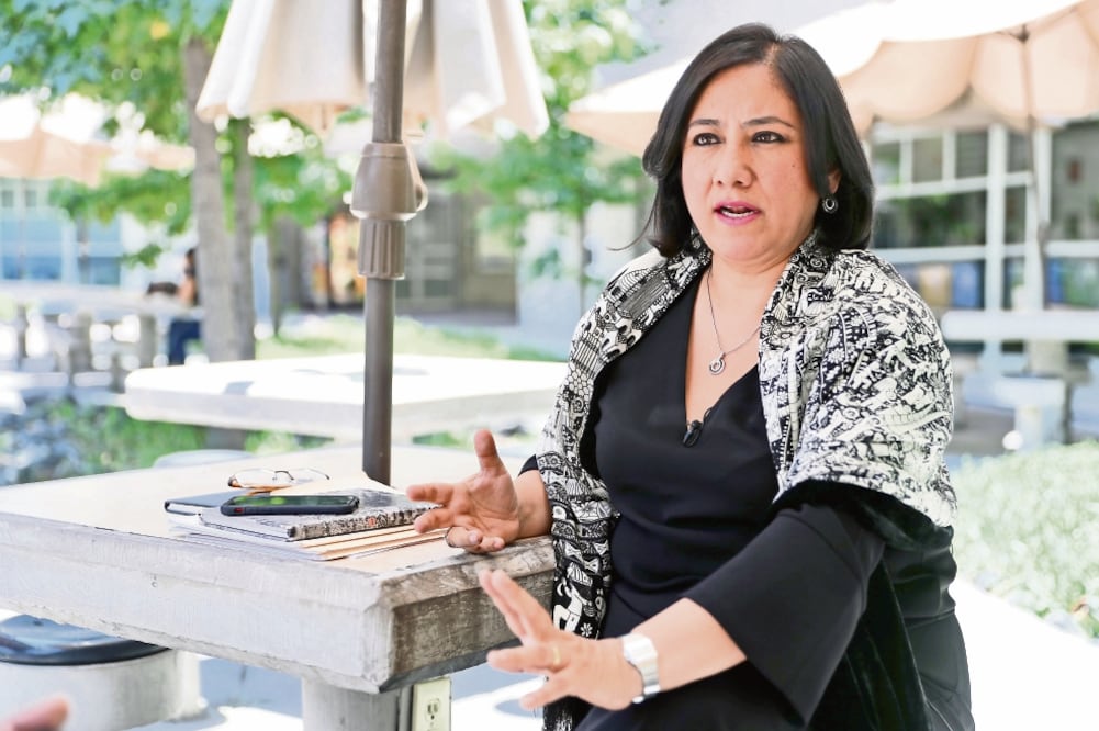 Irma Eréndira Sandoval Propuesta para ser titular de la SFP (LUCÍA GODÍNEZ. EL UNIVERSAL)