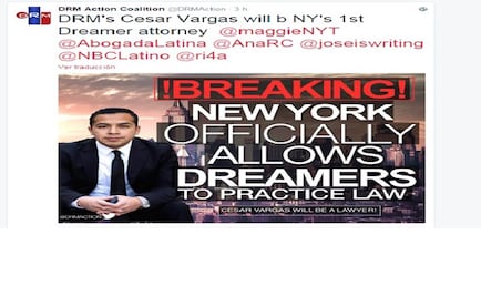 Mexican DREAMer gets law license in NY