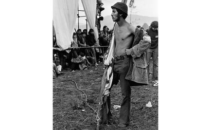 Postales de Graciela Iturbide sobre Avándaro, en el Museo del Chopo