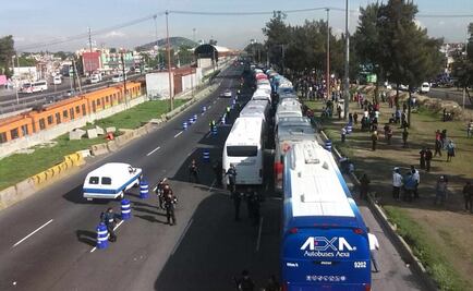 Se registra bloqueo en la calzada Ignacio Zaragoza