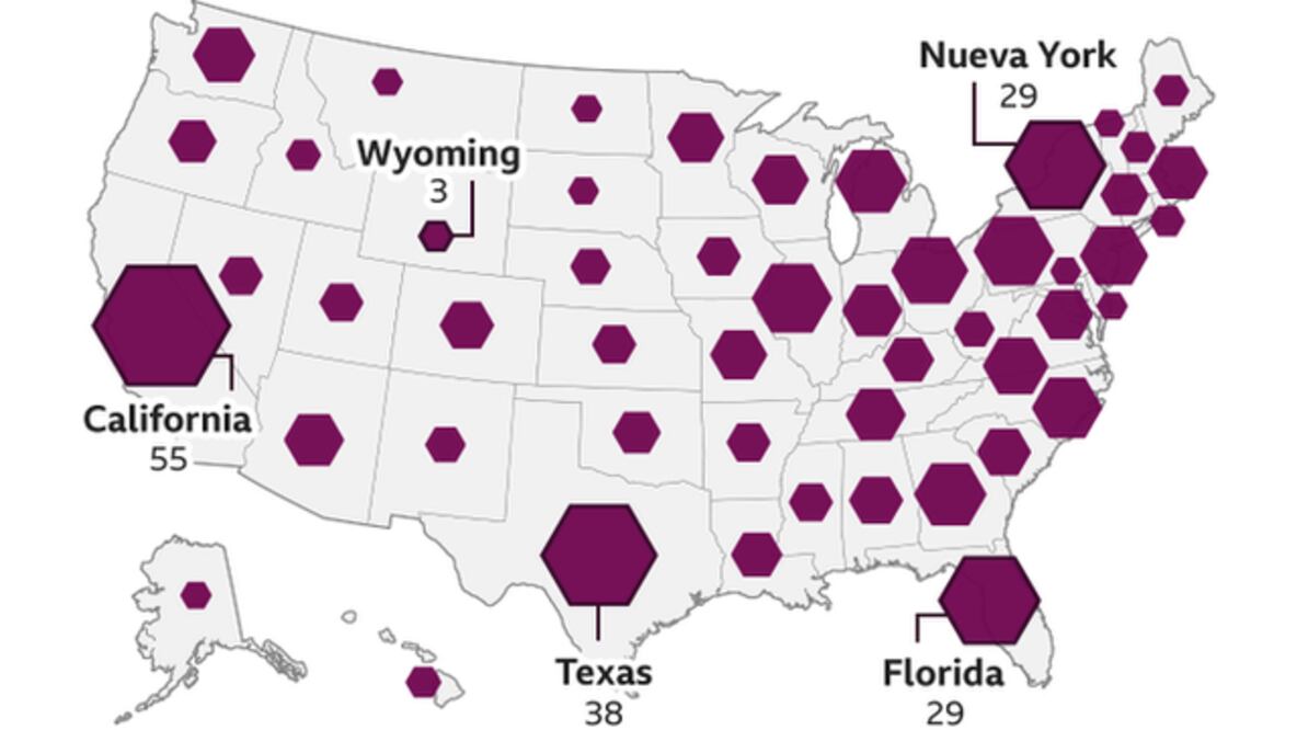 En estas elecciones presidenciales Trump se juega la reelección y Biden pasar de exvicepresidente a presidente. Foto: BBC