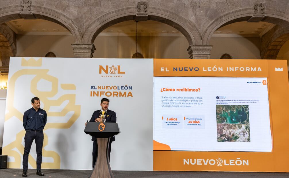 Nuevo León consolida seguridad hídrica. Foto: Especial