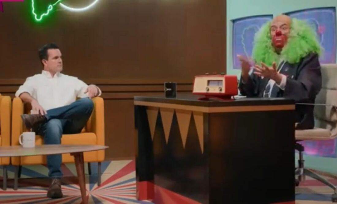 Durante su visita, contó sobre lo que ha vivido durante las últimas semanas. Foto: @latin_us