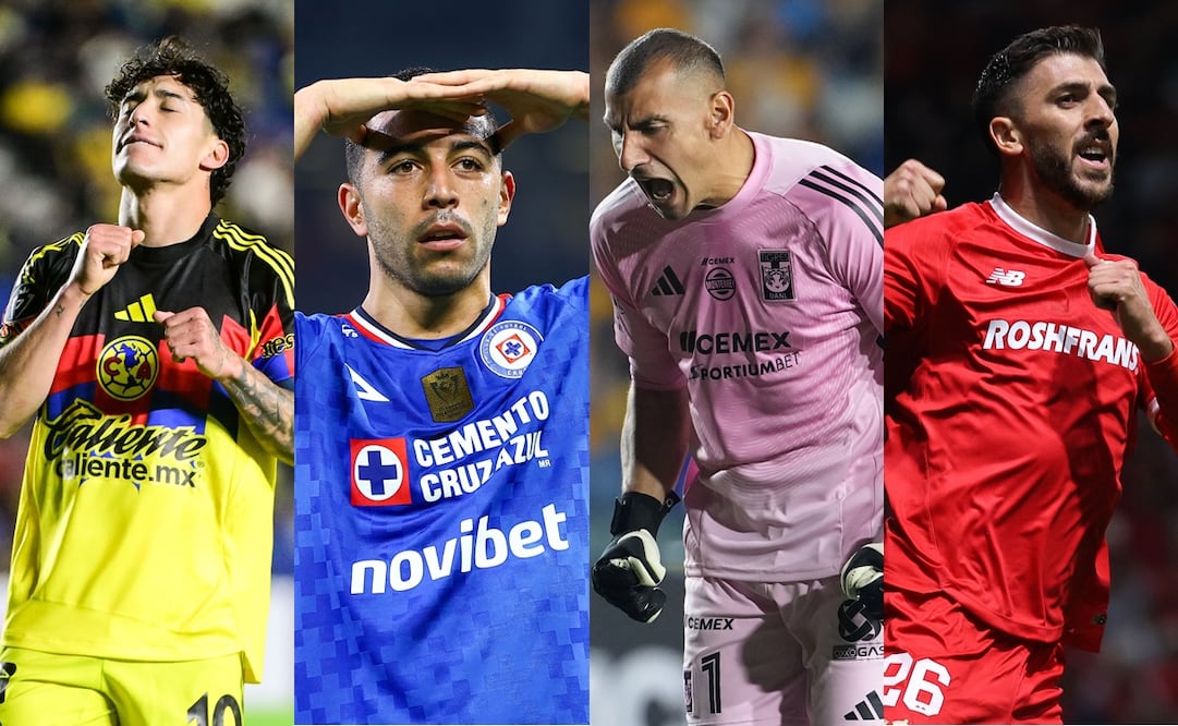 América, Cruz Azul, Tigres y Toluca en la Copa de Campeones de la Concacaf - Fotos: Imago7