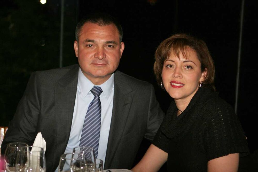 García Luna y Pereyra Gálvez. Foto propiedad de EL UNIVERSAL 